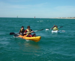  Estuary discovery by sea kayak 